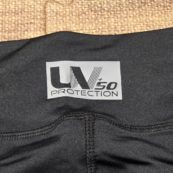 Sea Doo UV +50 Protection Sport Leggings Black Women Size Small Quick Dry NWT - Picture 12 of 13
